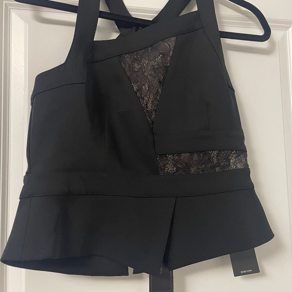 New BCBG Kandice bustier top